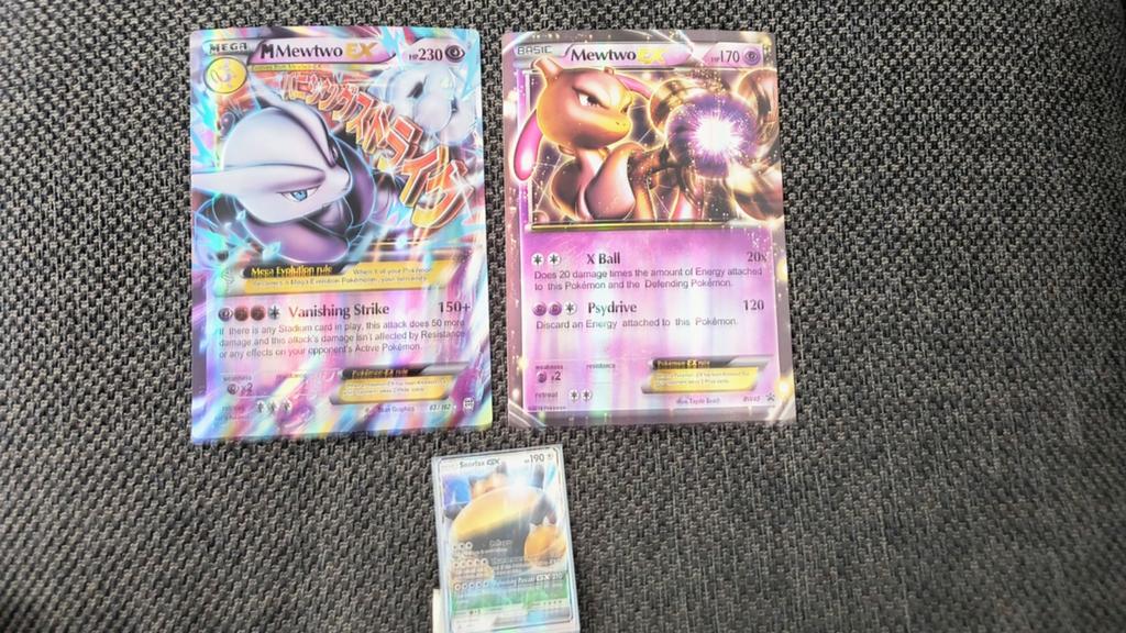 Mewtwo XXL OVERSIZED Pokémon Kaarten Set - JUMBO, Ophalen of Verzenden, Zo goed als nieuw, Meerdere kaarten