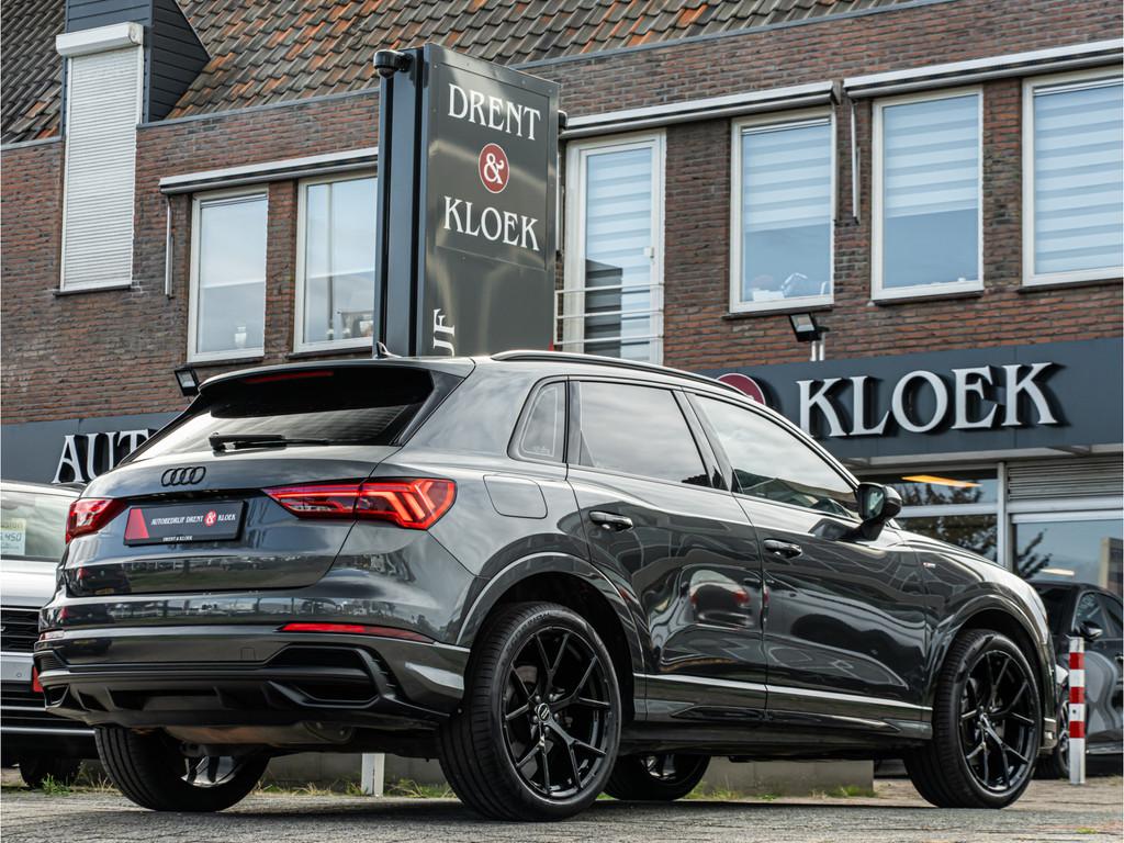Audi Q3 45 TFSI e S edition 20 INCH BLACK OPTIC CAMERA LED L, Gebruikt, Euro 6, Hybride Elektrisch/Benzine, 750 kg