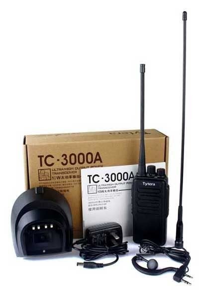 TYT TC-3000A VHF IP55 10W Portofoon met Scrambler, Telecommunicatie, Nieuw, 15 km of meer, Ophalen of Verzenden, Portofoon of Walkie-talkie