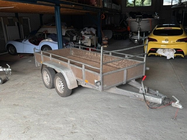 2 asser aanhangwagen zonder huif, Ophalen, Gebruikt