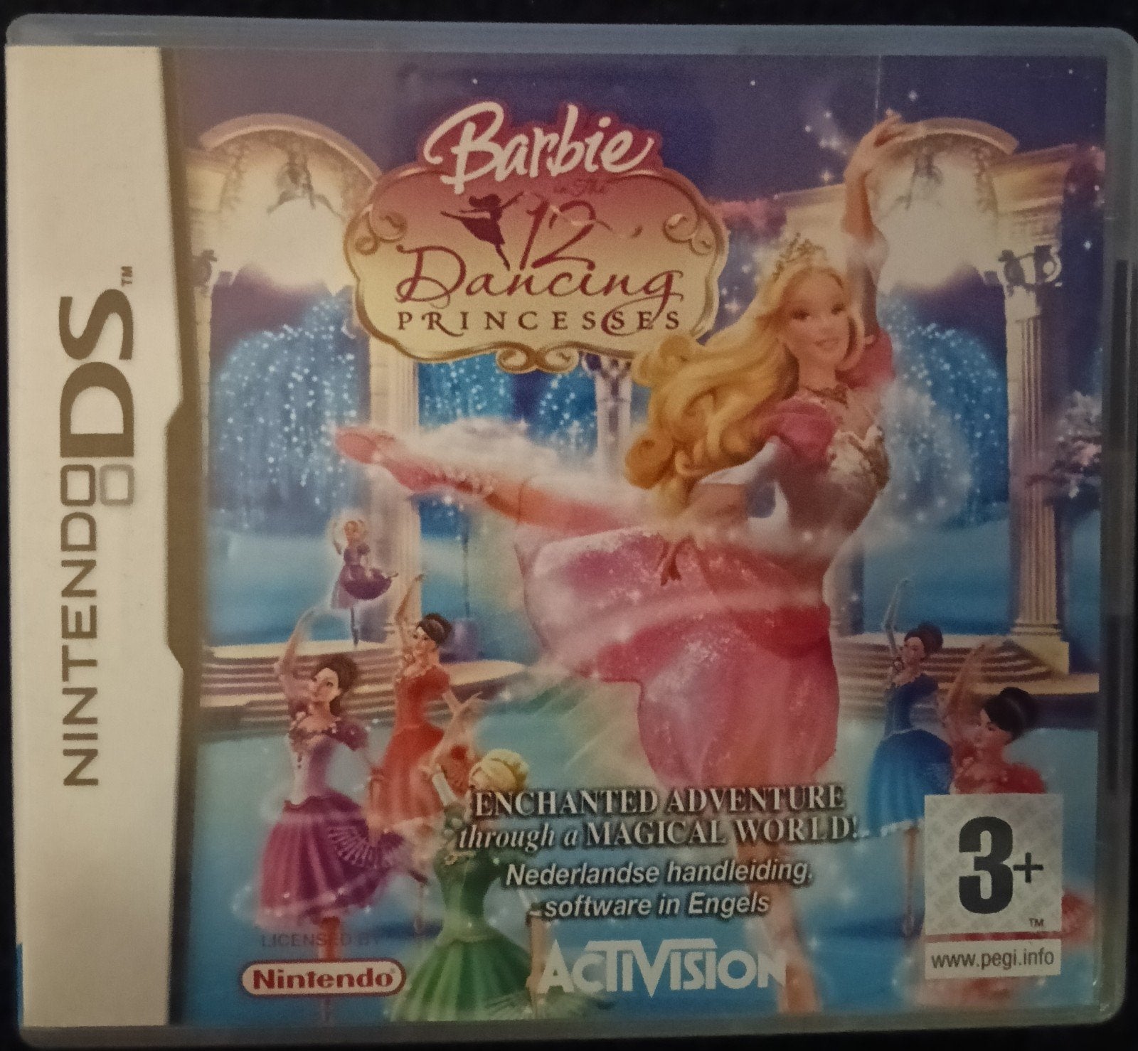 Barbie 12 Dancing Princesses nds, Spelcomputers en Games, 1 speler, Ophalen of Verzenden, Zo goed als nieuw, Vanaf 3 jaar