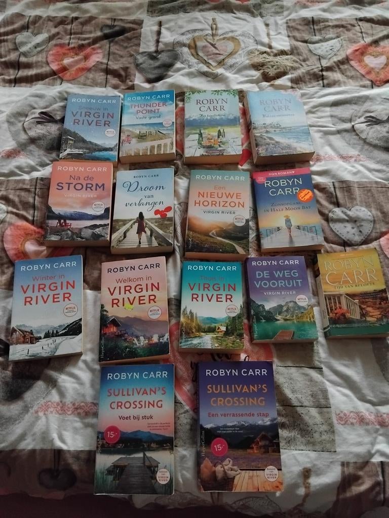 16 boeken van Robyn Carr - Virgin River en meer, Ophalen of Verzenden