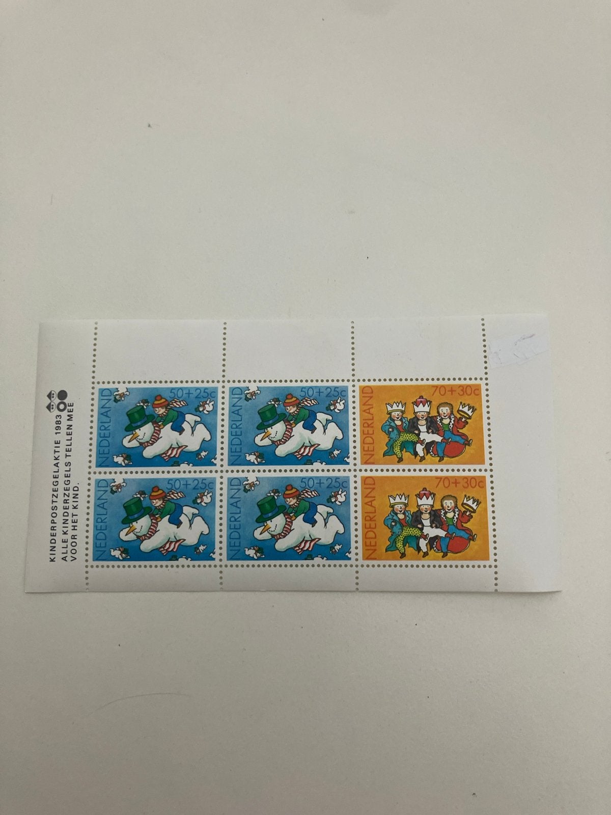 Kinderpostzegels 1983 - Ongebruikt velletje, Postzegels en Munten, Postzegels | Nederland, Ophalen of Verzenden, Na 1940, Postfris