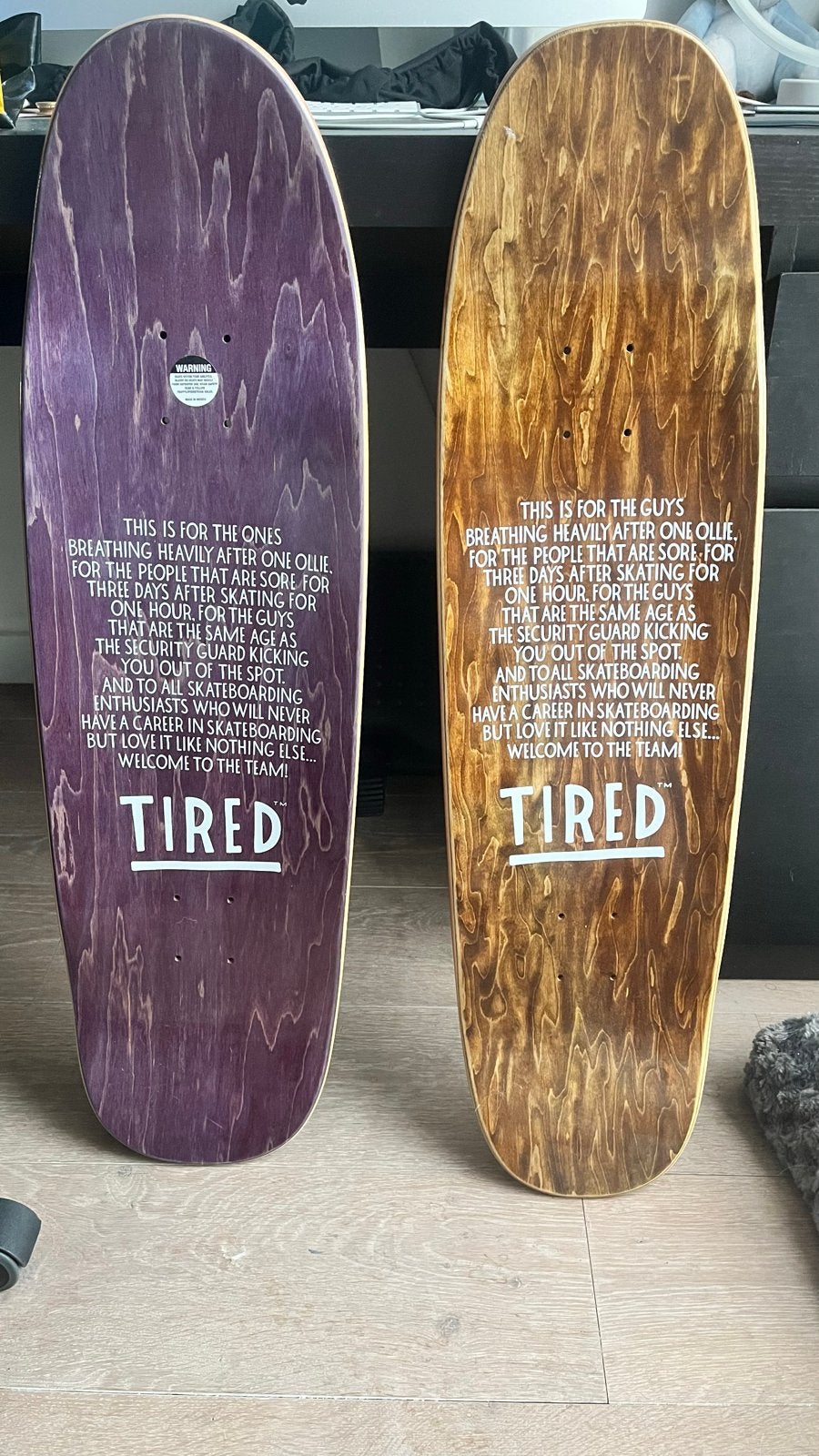 By Parra Tired Skateboards Decks - Nieuw, Ophalen of Verzenden, Nieuw, Skateboard