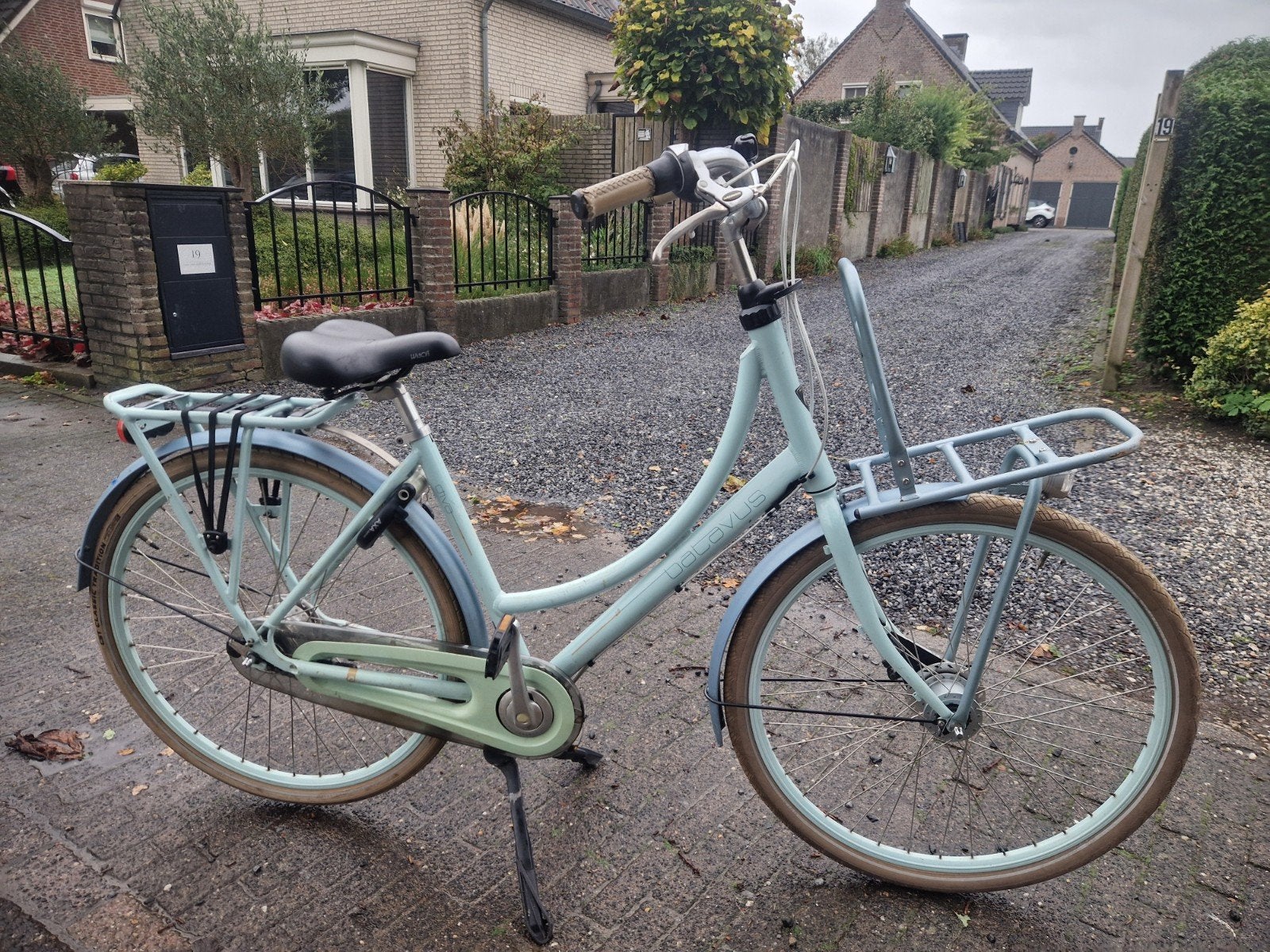 Batavus Diva Damesfiets 28 inch - Lichtblauw, Ophalen, Gebruikt, Versnellingen, Batavus