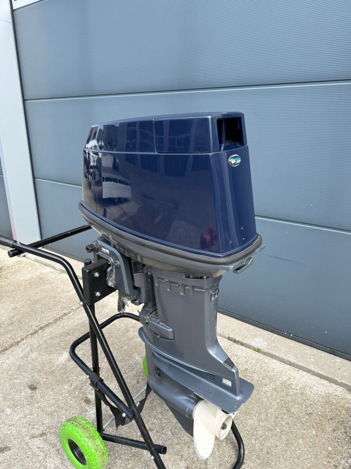 Yamaha 40 pk 2 takt autolube kortstaart trekstart, Watersport en Boten, Buiten- en Binnenboordmotoren, Ophalen, Zo goed als nieuw