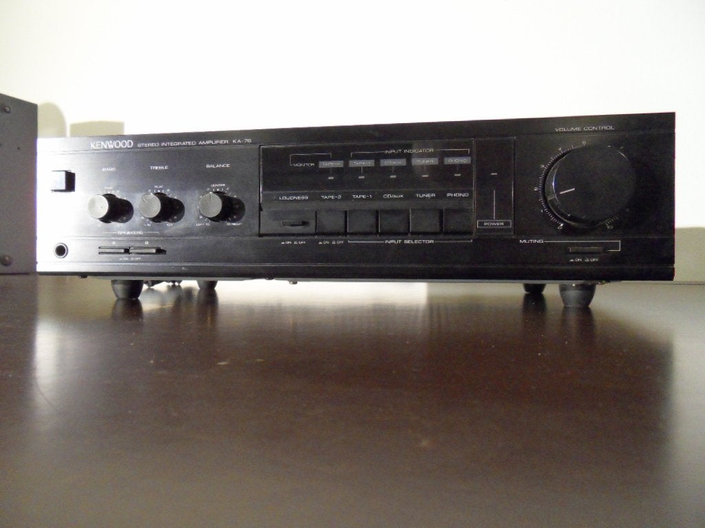 Kenwood versterker, Audio, Tv en Foto, Overige merken, Gebruikt, Ophalen of Verzenden, 60 tot 120 watt