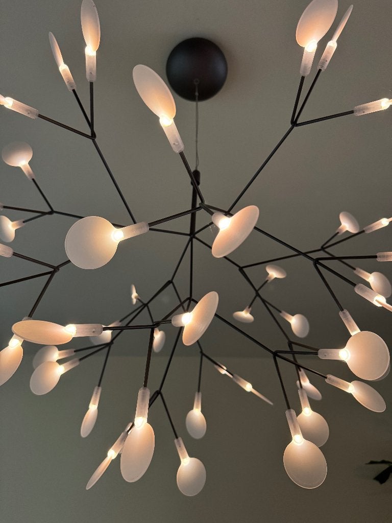 Moooi Heracleum Small Nickel | Bertjan Pot | Origineel, Huis en Inrichting, Ophalen, Zo goed als nieuw