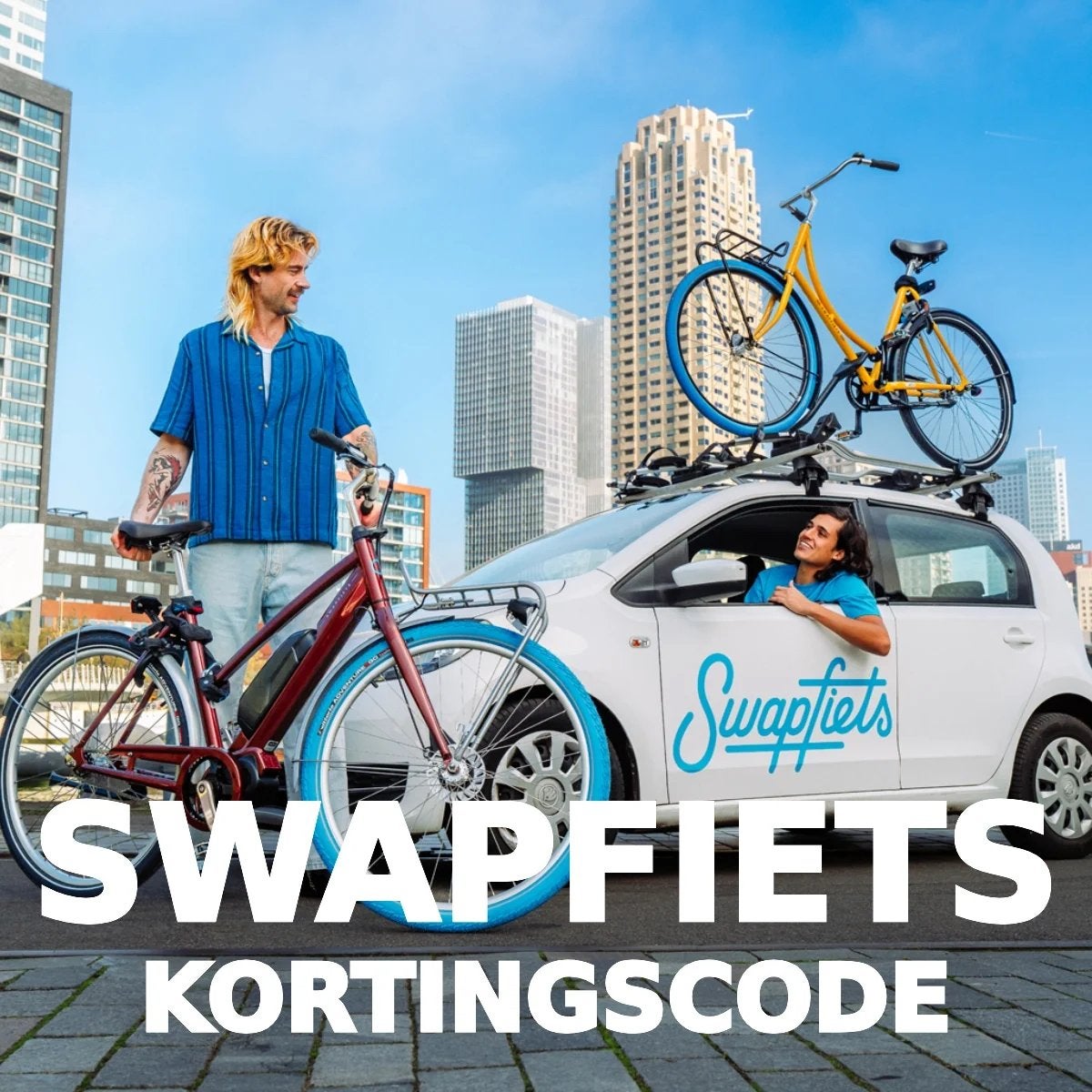 Kortingscode €10 / discount Swapfiets, Tickets en Kaartjes, Kortingen en Cadeaubonnen, Eén persoon, Kortingsbon