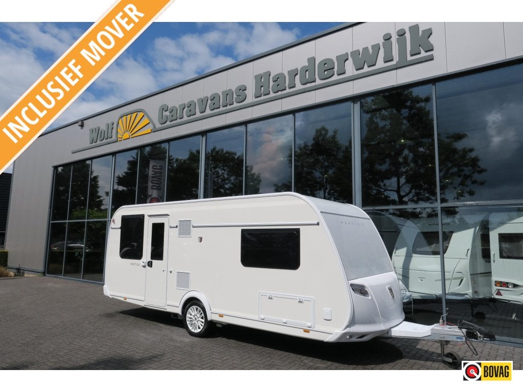 Tabbert Pantiga 550 E VOL.AUTOM.MOVER+LUIFEL, Rondzit, Tabbert, Bedrijf, 5 tot 6 meter