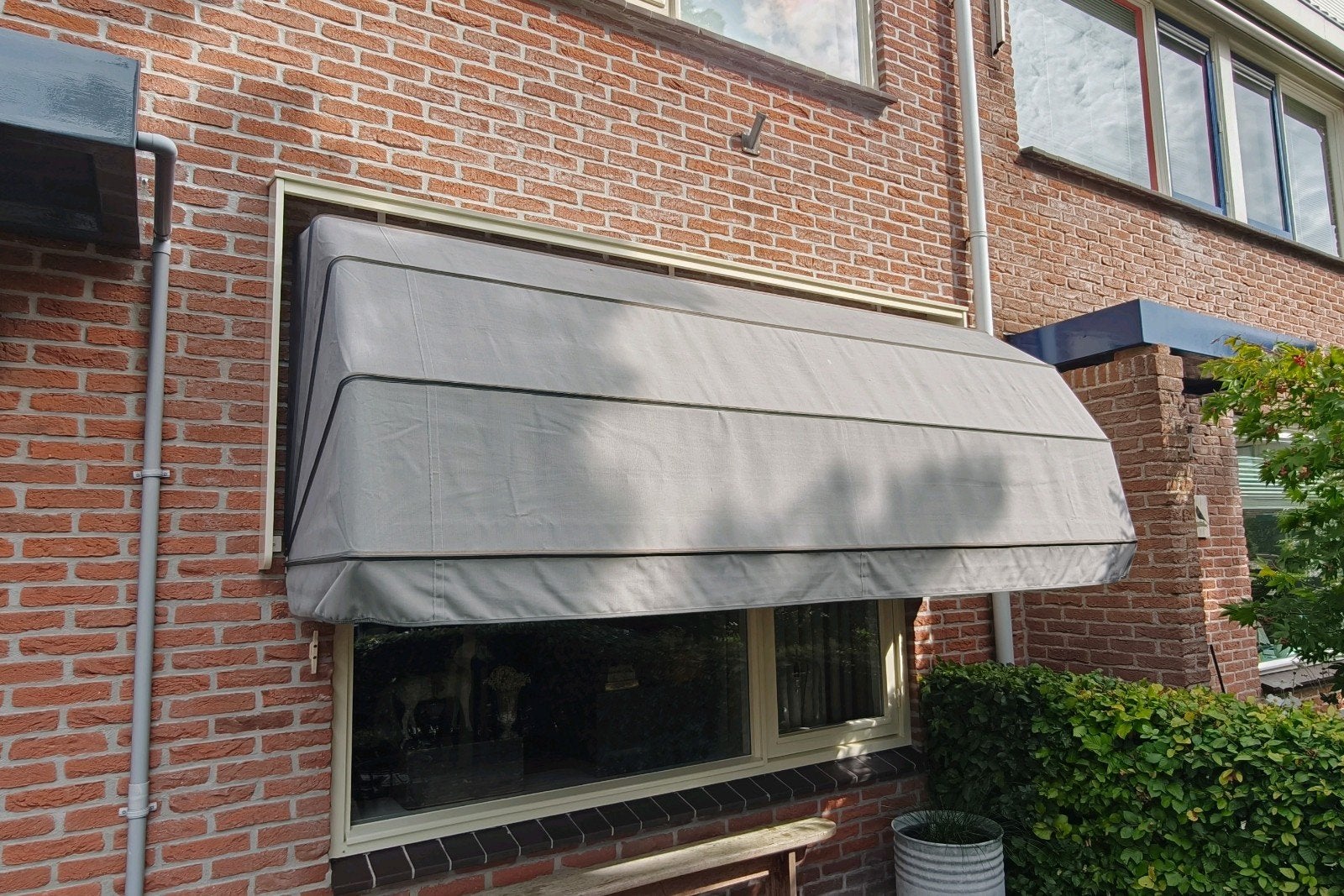 Markies grijs (Verano) / zonwering / zonnescherm, Tuin en Terras, Minder dan 150 cm, Ophalen, Markies