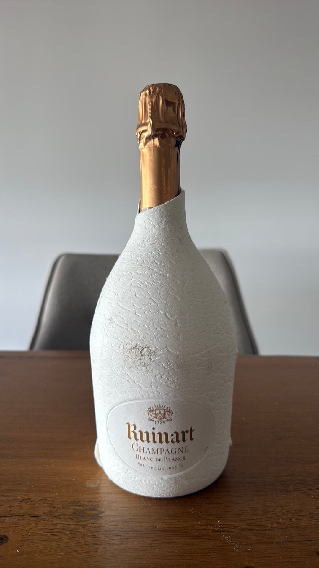 Ruinart Blanc de Blanc, Verzamelen, Wijnen, Frankrijk, Nieuw, Ophalen of Verzenden, Champagne