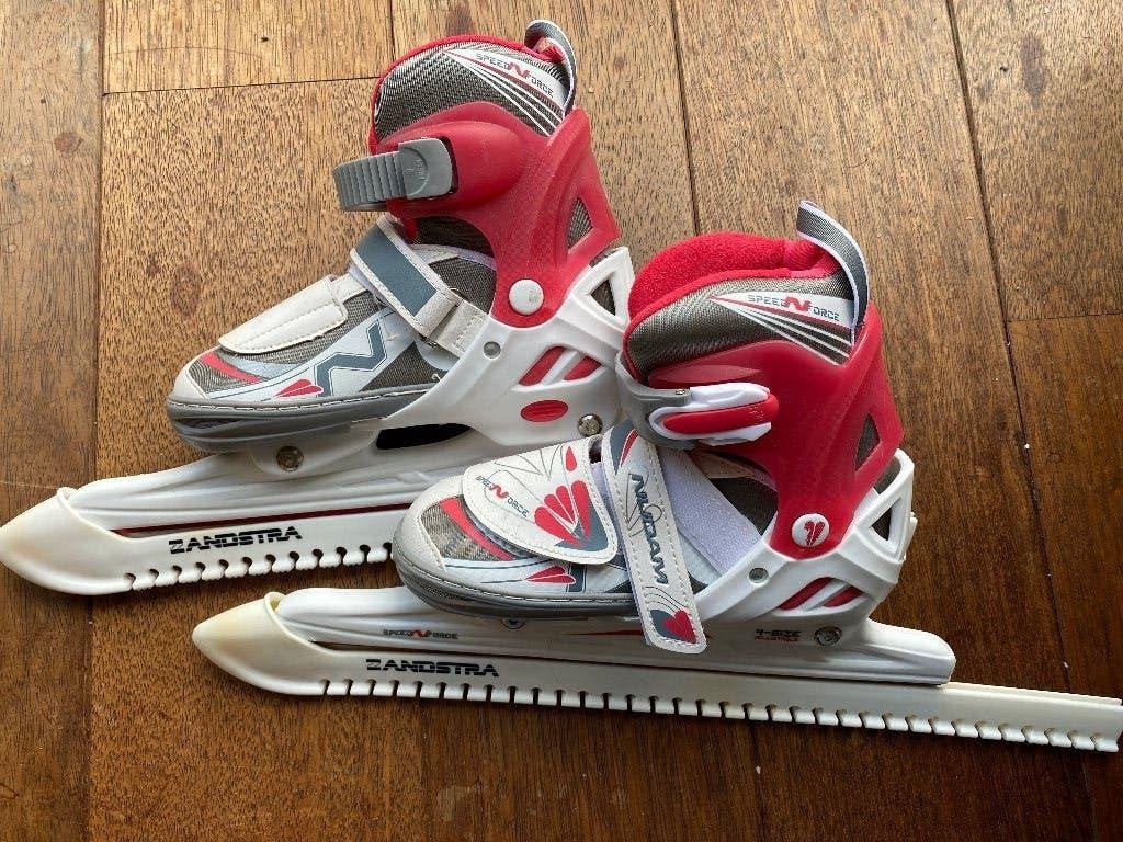 Schaatsen Nijdam verstelbaar maat 33-36, Ophalen, Gebruikt, Noren, Nijdam
