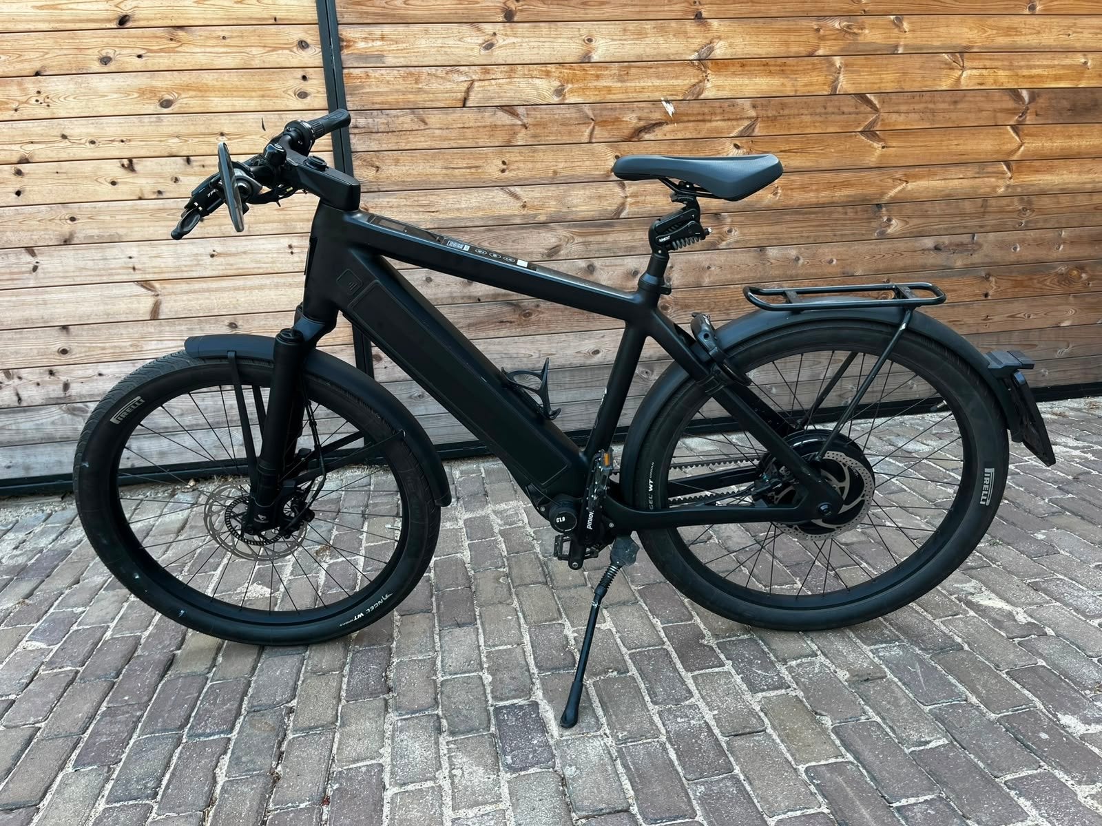 Stromer ST3 Pinion Sport 983Wh SF-ABS, Zwart, Ophalen, Gebruikt, 51 tot 55 cm, Stromer