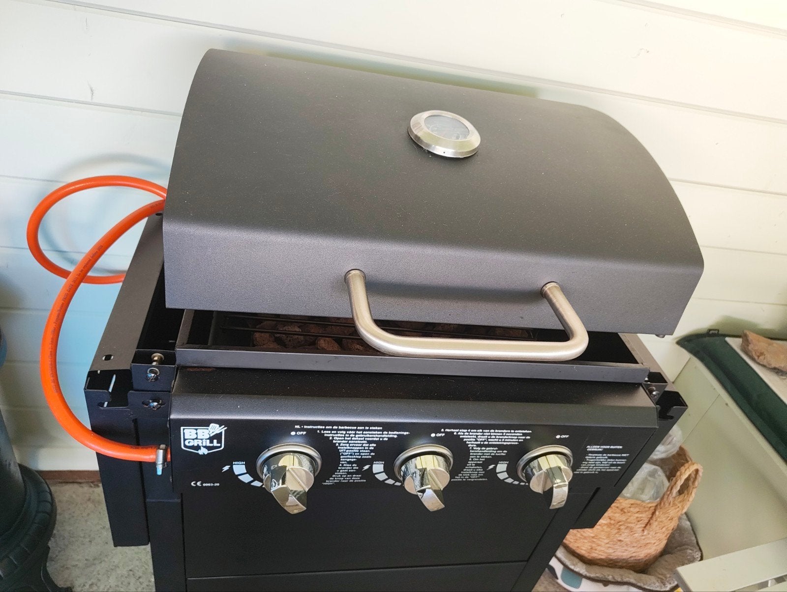 Gas Barbecue inclusief fles en slang, Ophalen of Verzenden