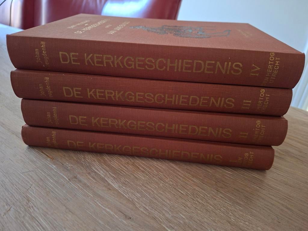 4 delen Joh.Vreugdenhil kerkgeschiedenis., Boeken, Ophalen of Verzenden, Zo goed als nieuw