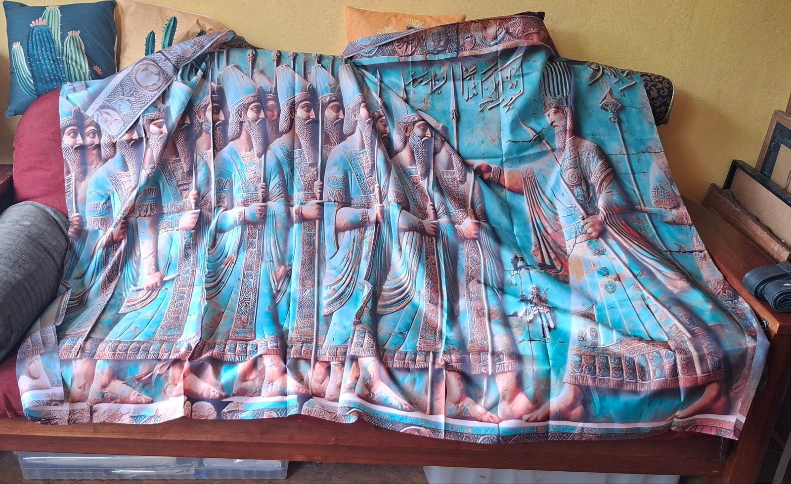 Dundoek met Perzische afbeelding, 150 x 200 cm, Ophalen of Verzenden