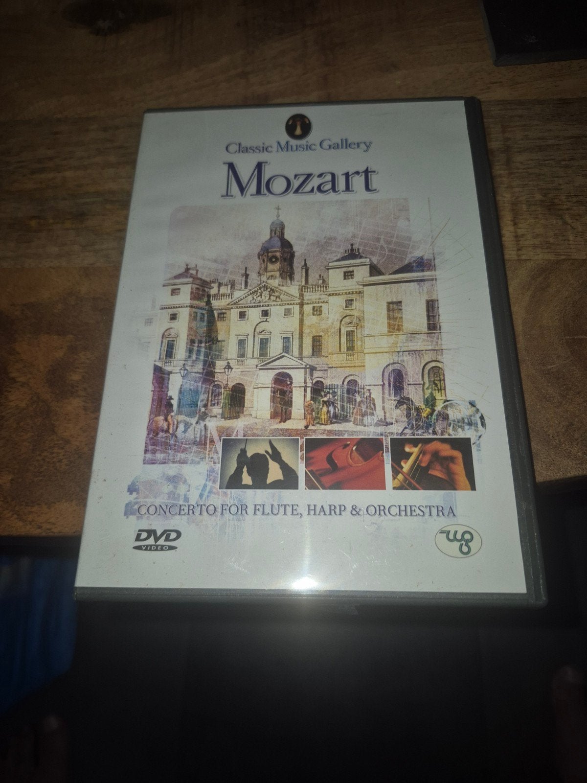 Mozart: Concerto voor fluit, harp & orkest DVD, Nederlands, Gebruikt, Ophalen of Verzenden, Concert