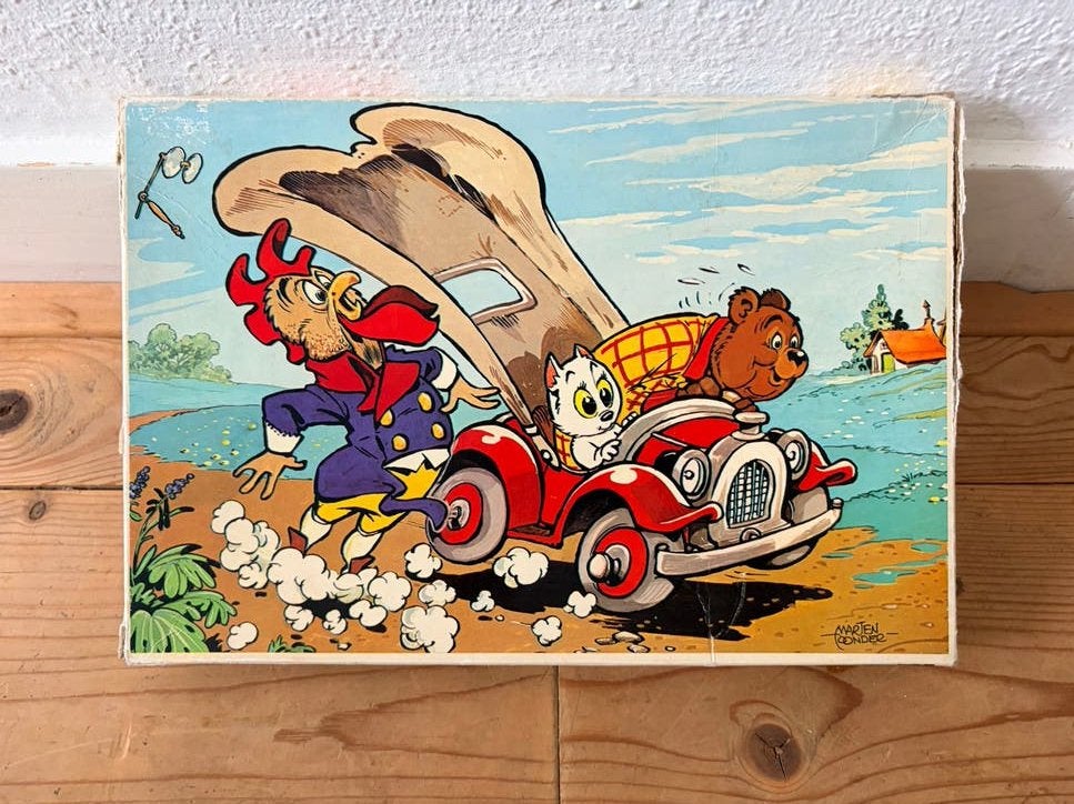 Vintage O.B. Bommel Puzzel - 70 Stukjes, Ophalen of Verzenden, 10 tot 50 stukjes, Gebruikt, 4 tot 6 jaar