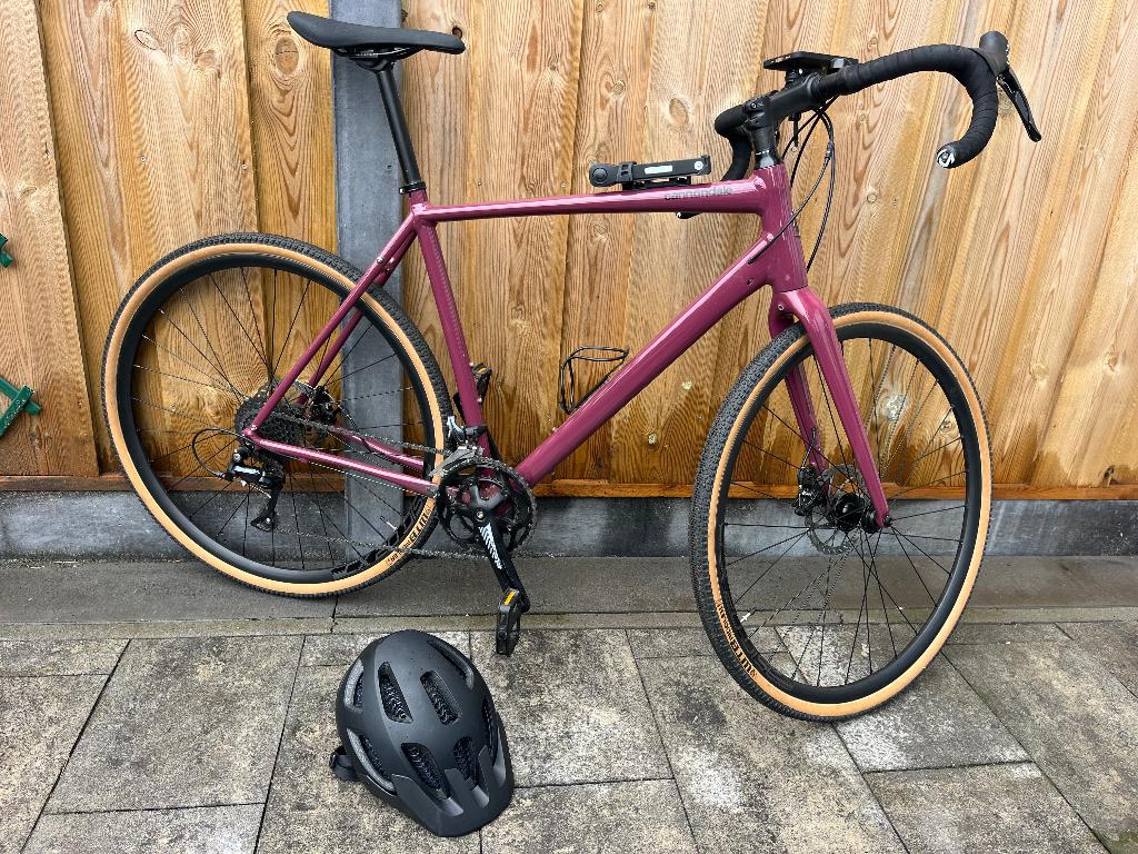 Gravelbike Cannondale, Fietsen en Brommers, Fietsen | Racefietsen, Heren, Aluminium, Zo goed als nieuw, 57 tot 61 cm