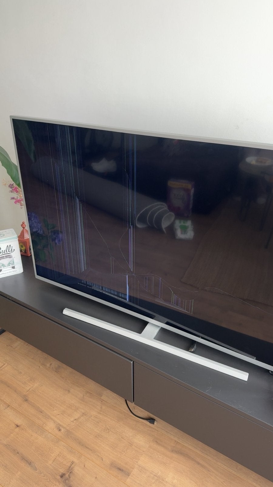 Defecte Philips The One Ambilight TV 55 inch, Ophalen, Philips, Gebruikt, 50 Hz