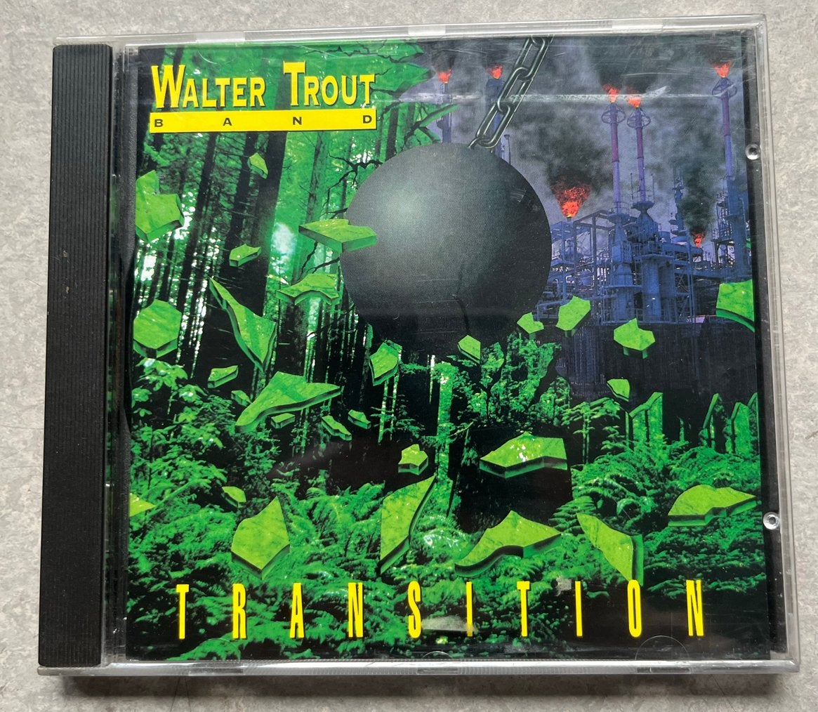 Walter Trout Band - Transition (cd Blues Rock), Gebruikt, Ophalen of Verzenden, Inclusief boekje, Blues
