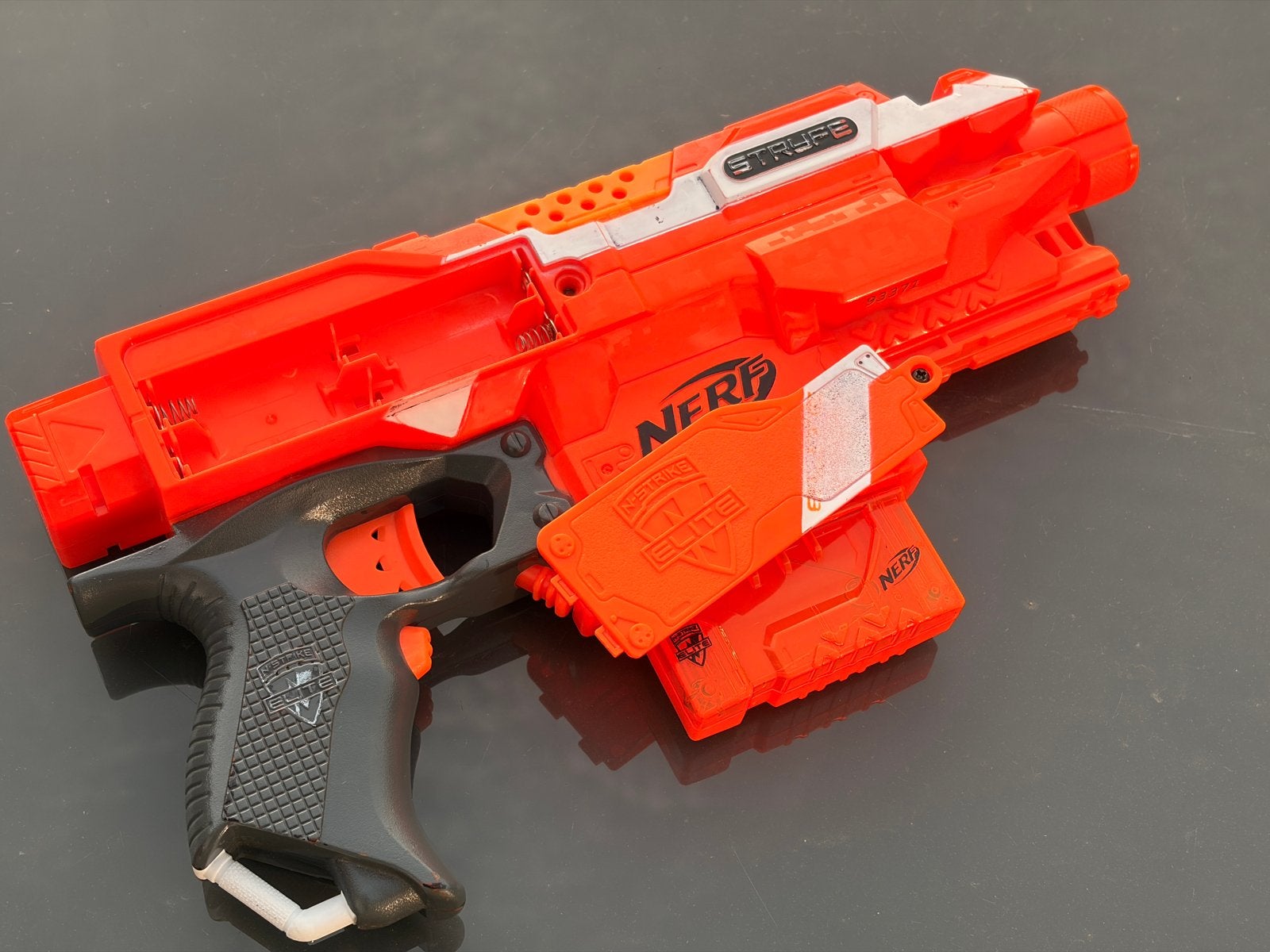 Nerf N-Strike Elite Stryfe met pijltjes, Ophalen, Gebruikt, Jongen of Meisje