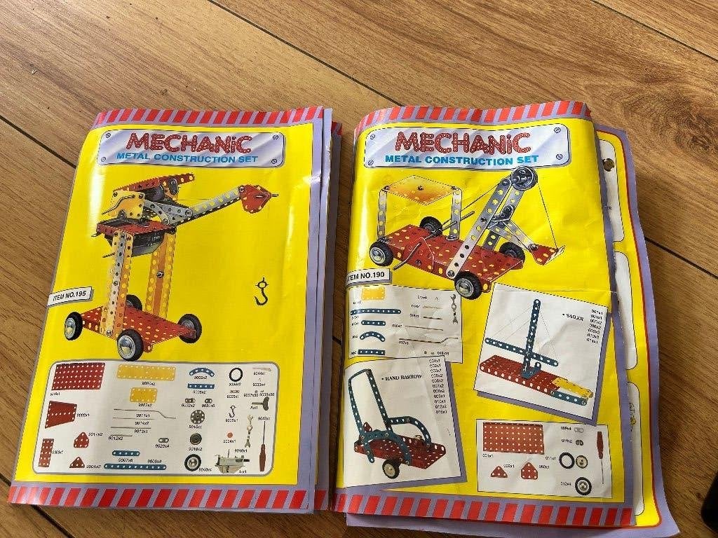 Mechanic metalen constructie sets, Ophalen, Zo goed als nieuw, Overige merken