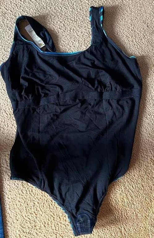 Ulla popken badpak maat 60[v], Kleding | Dames, Grote Maten, Ophalen of Verzenden, Nieuw, Overige kleuren, Lingerie of Zwemkleding