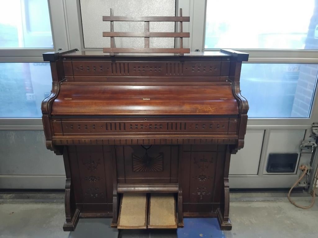 Mason & Hamlin harmonium, Muziek en Instrumenten, Orgels, Ophalen, Gebruikt, 1 klavier, Harmonium