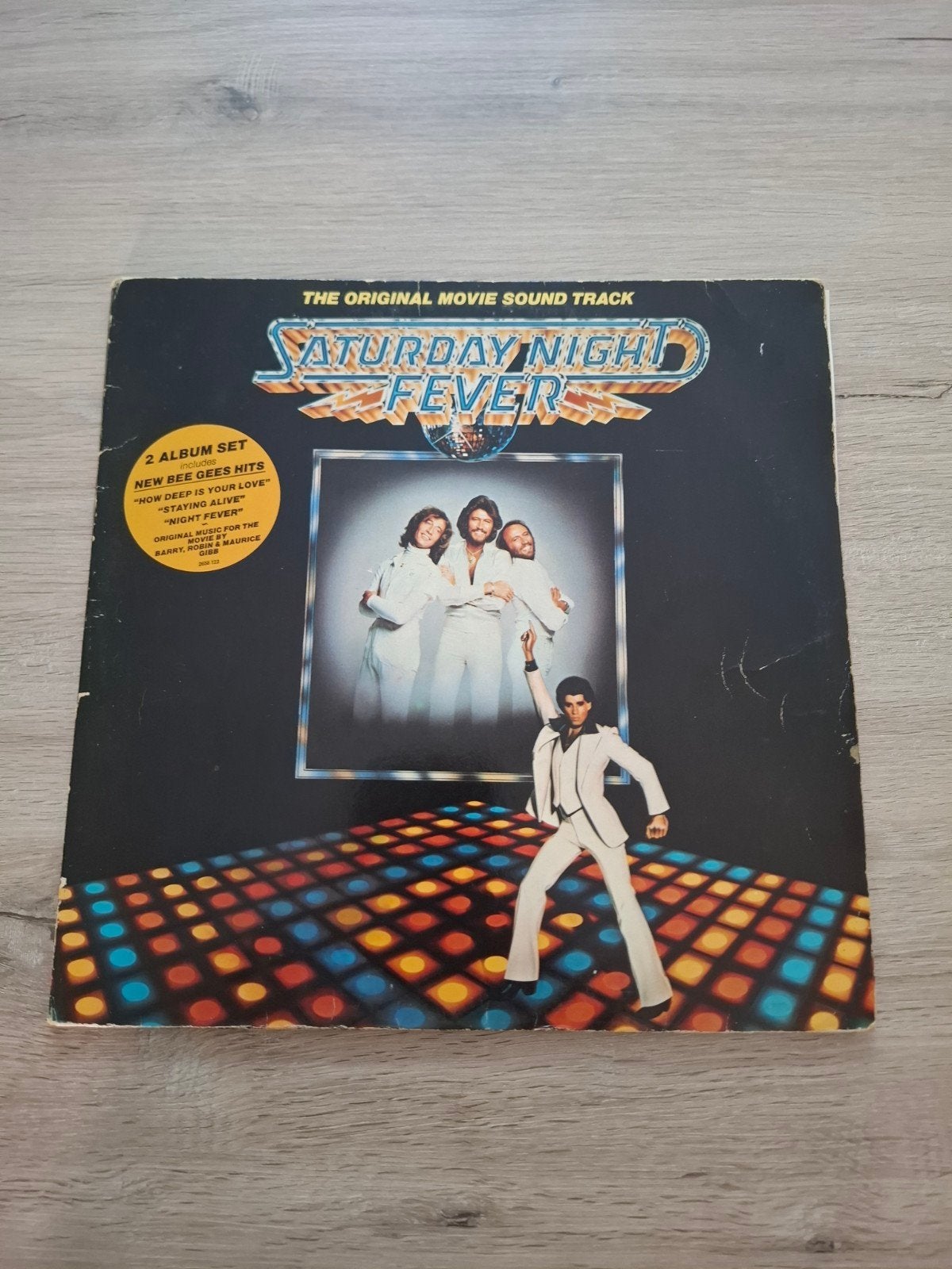 Saturday Night Fever Soundtrack Dubbel-LP, Gebruikt, Pop, Ophalen of Verzenden, 12 inch