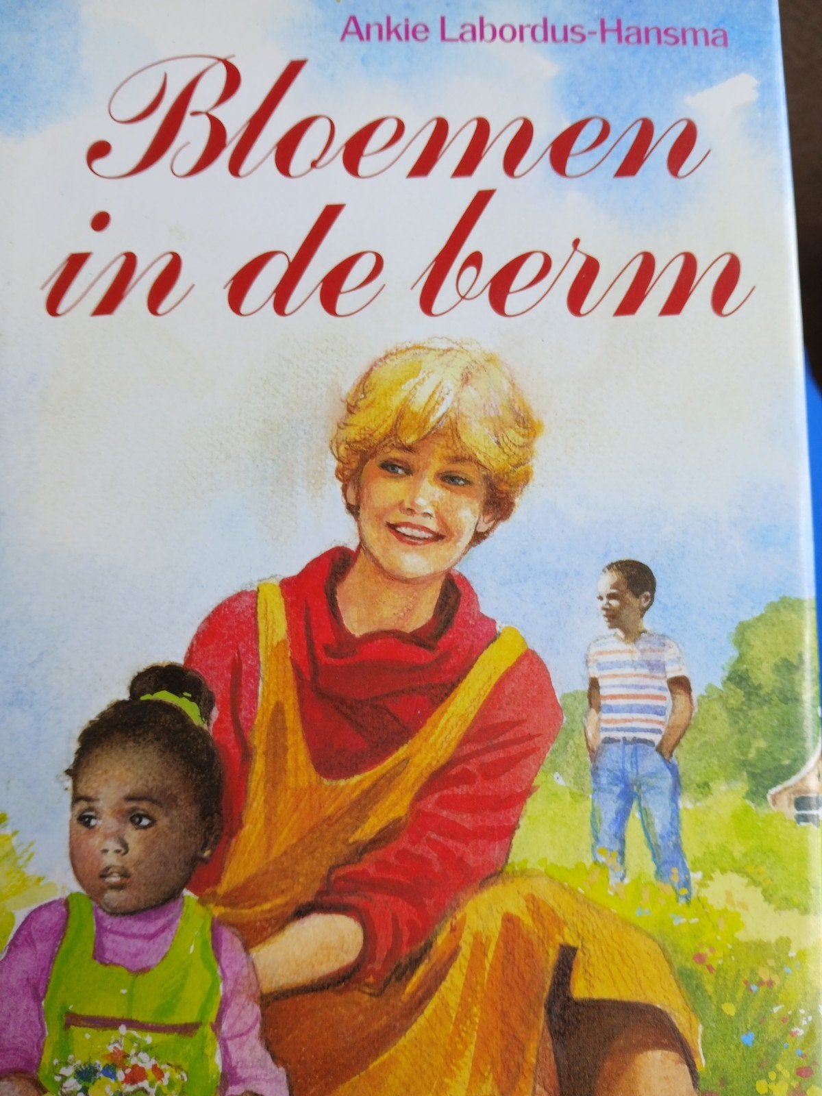 ankie Labordus Hansma.  bloemen in de berm, Ophalen, Gelezen