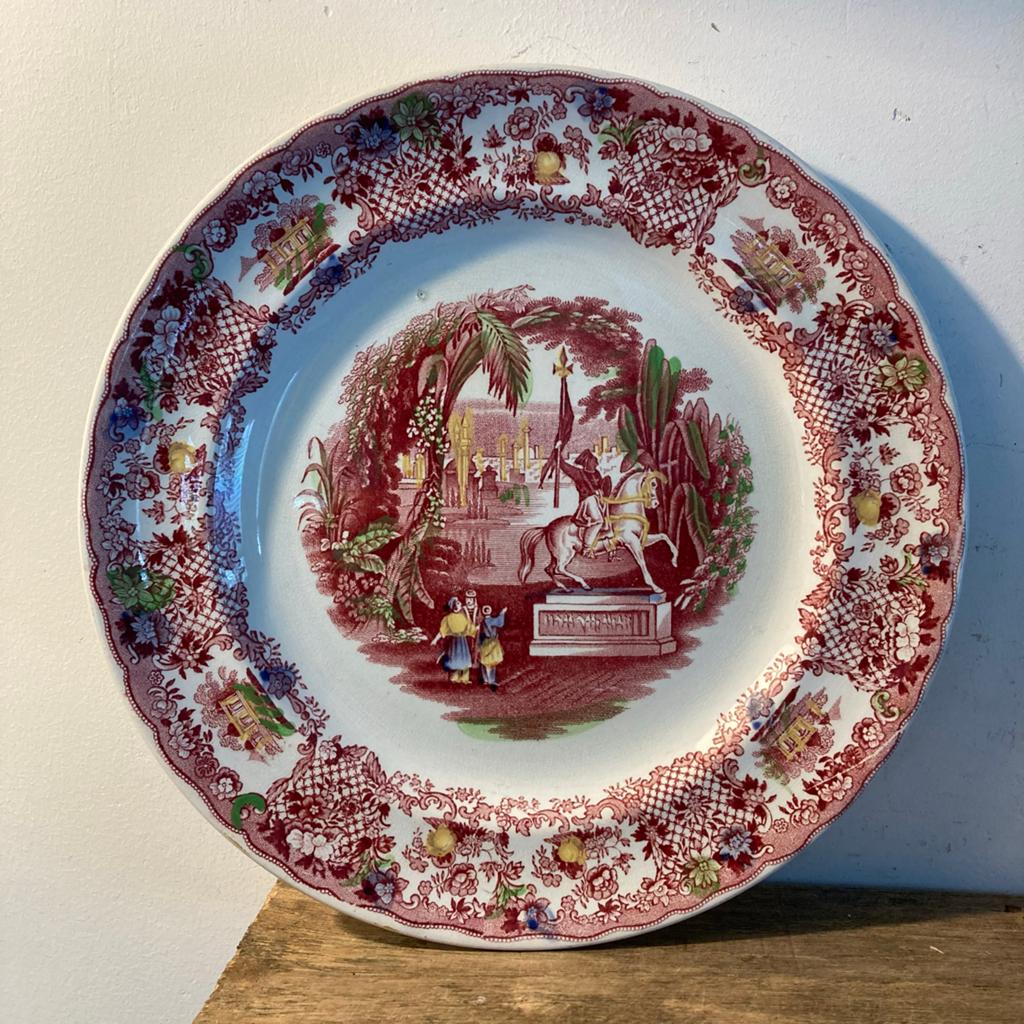 petrus regout maastricht, decor orient 26 cm, Ophalen of Verzenden