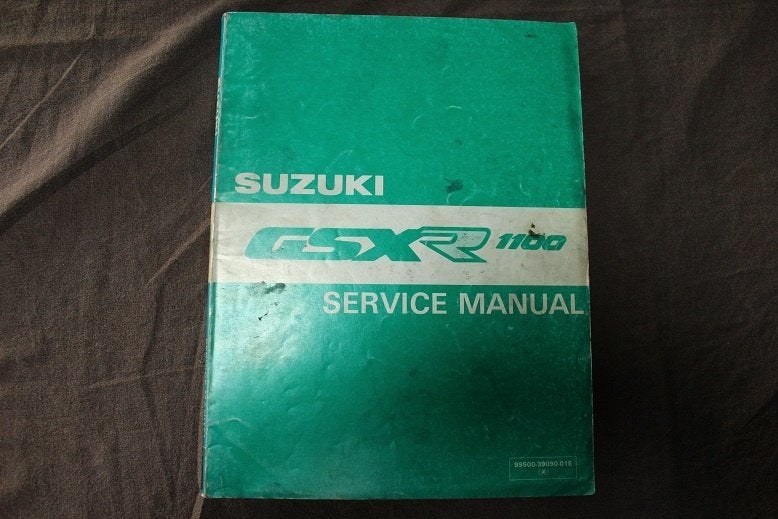 Suzuki GSX-R1100  1989-1990 motorcycle service manual, Motoren, Handleidingen en Instructieboekjes, Suzuki, Ophalen of Verzenden