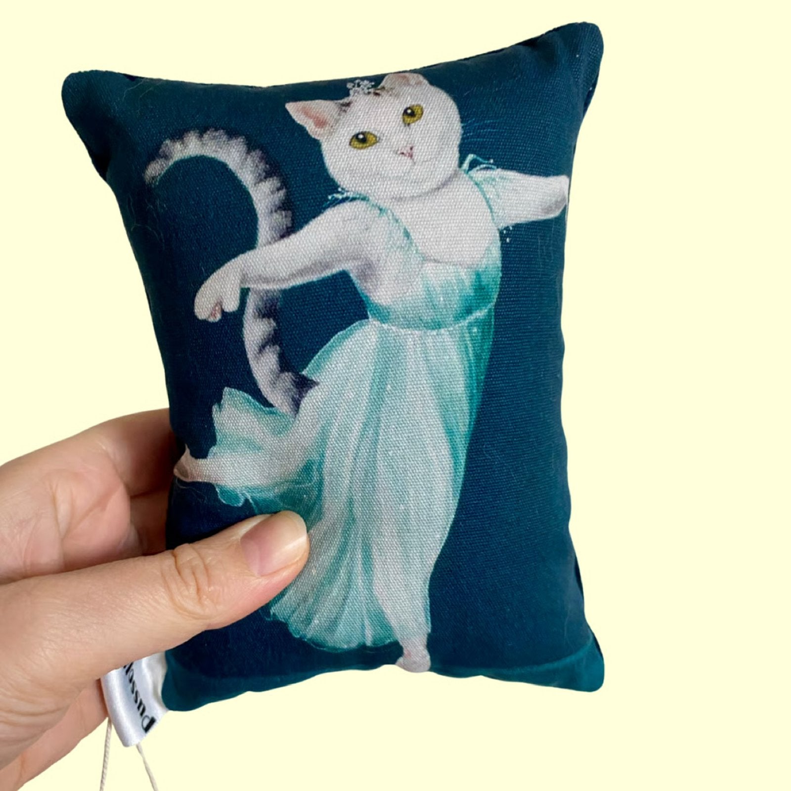 Handgemaakt eco kattenkussentje, Dieren en Toebehoren, Ophalen of Verzenden, Nieuw, Kattenkruid