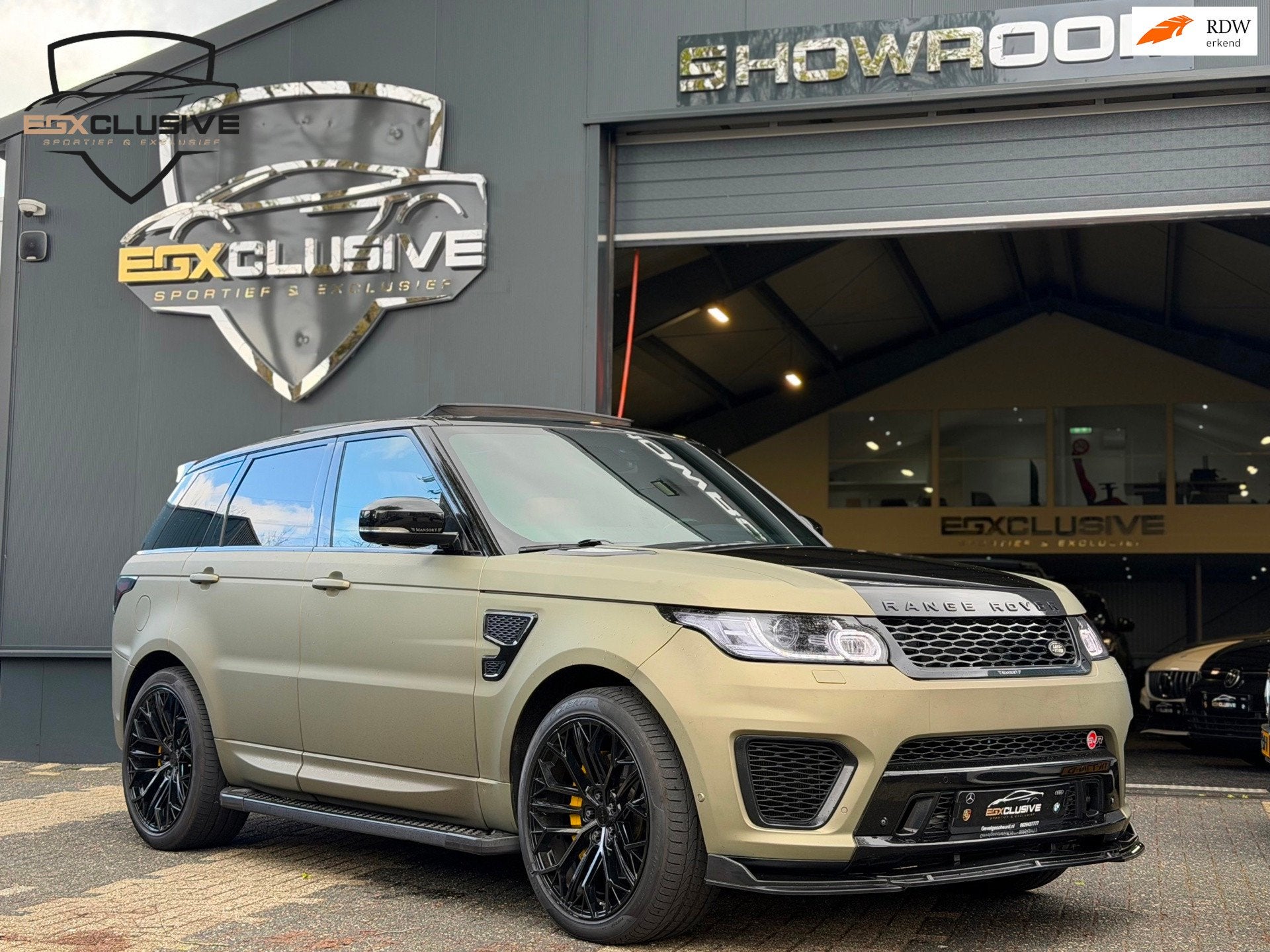 Land Rover Range Rover Sport 5.0 V8 Supercharged Autobiograp, Auto's, Land Rover, Automaat, Euro 5, Gebruikt, 510 pk