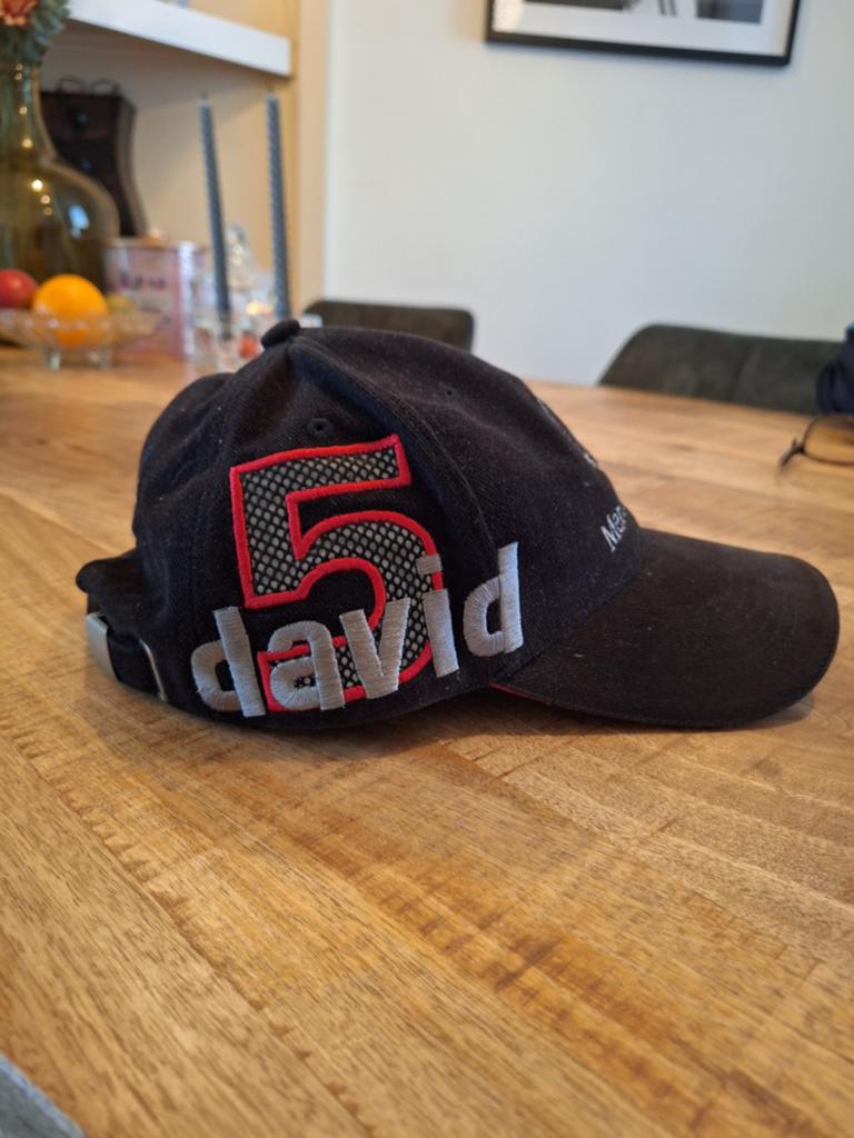 F1 pet david coulthard orgineel, Ophalen of Verzenden, Zo goed als nieuw