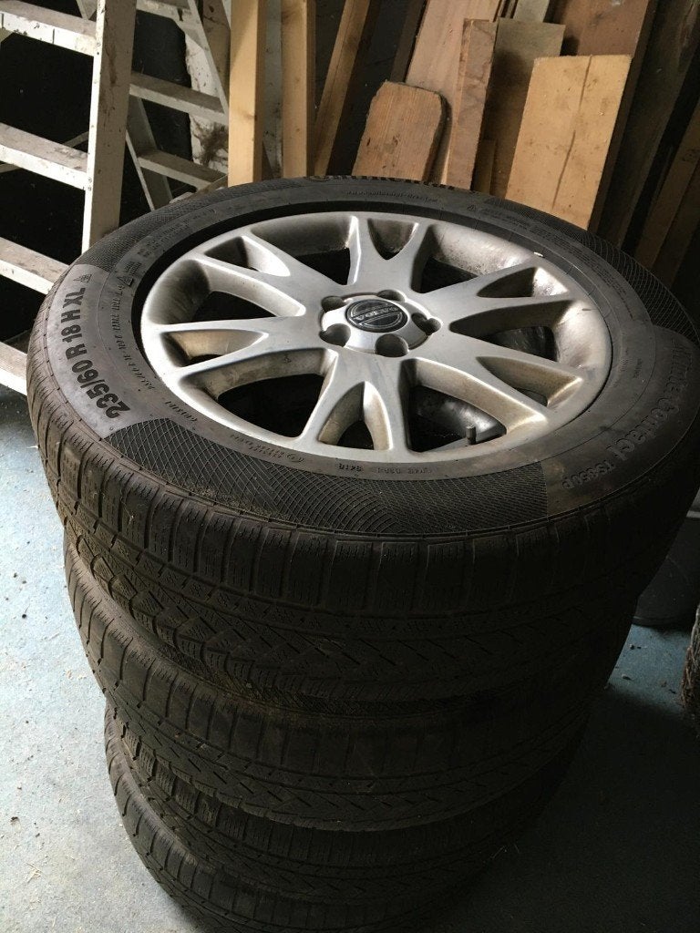 Originele Volvo velgen XC90, Auto-onderdelen, Banden en Velgen, 18 inch, Gebruikt, Velg(en), Winterbanden