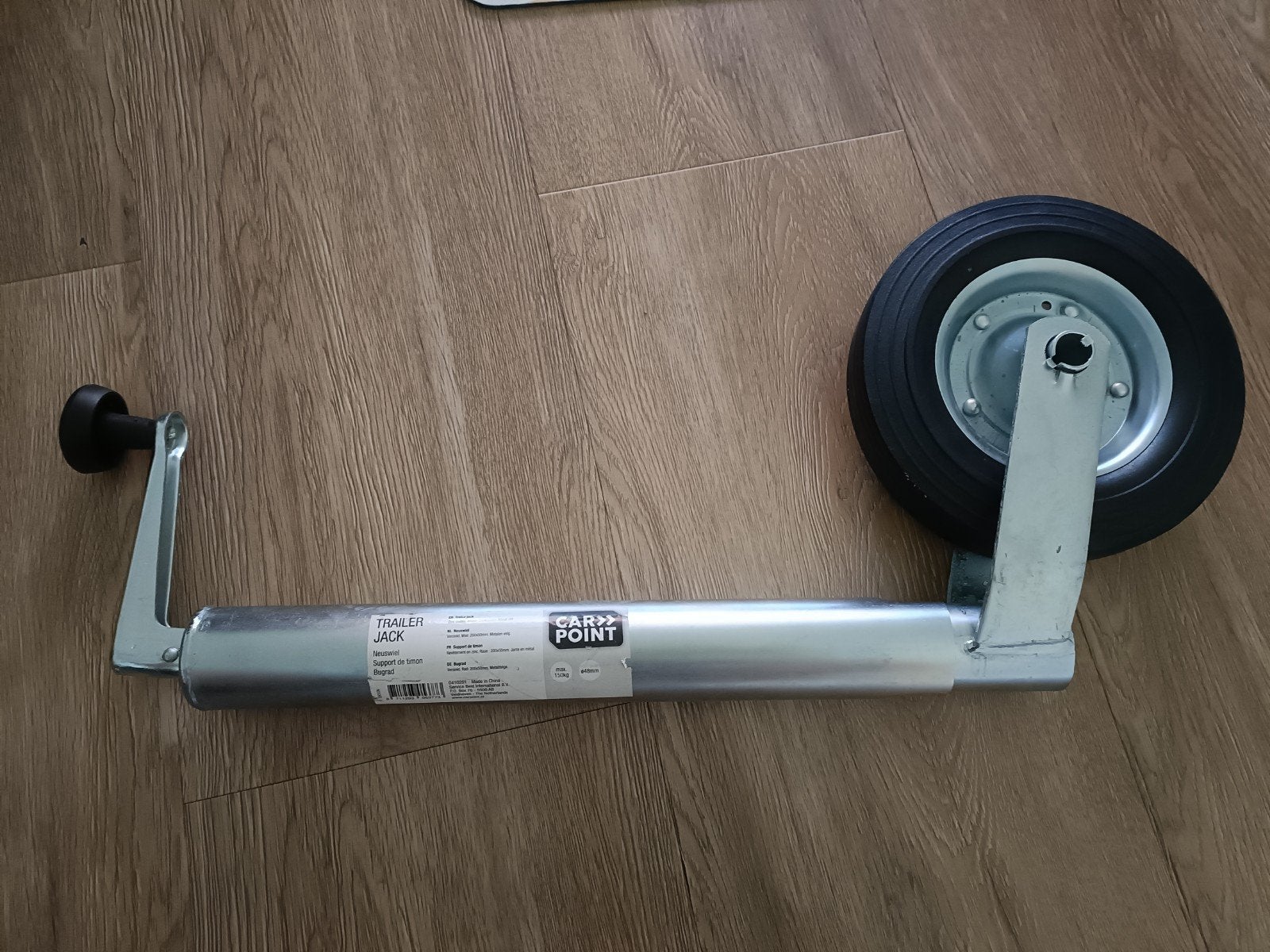 Carpoint Trailer Jack - Neuswiel voor aanhanger, Auto diversen, Aanhangwagen-onderdelen, Ophalen, Nieuw