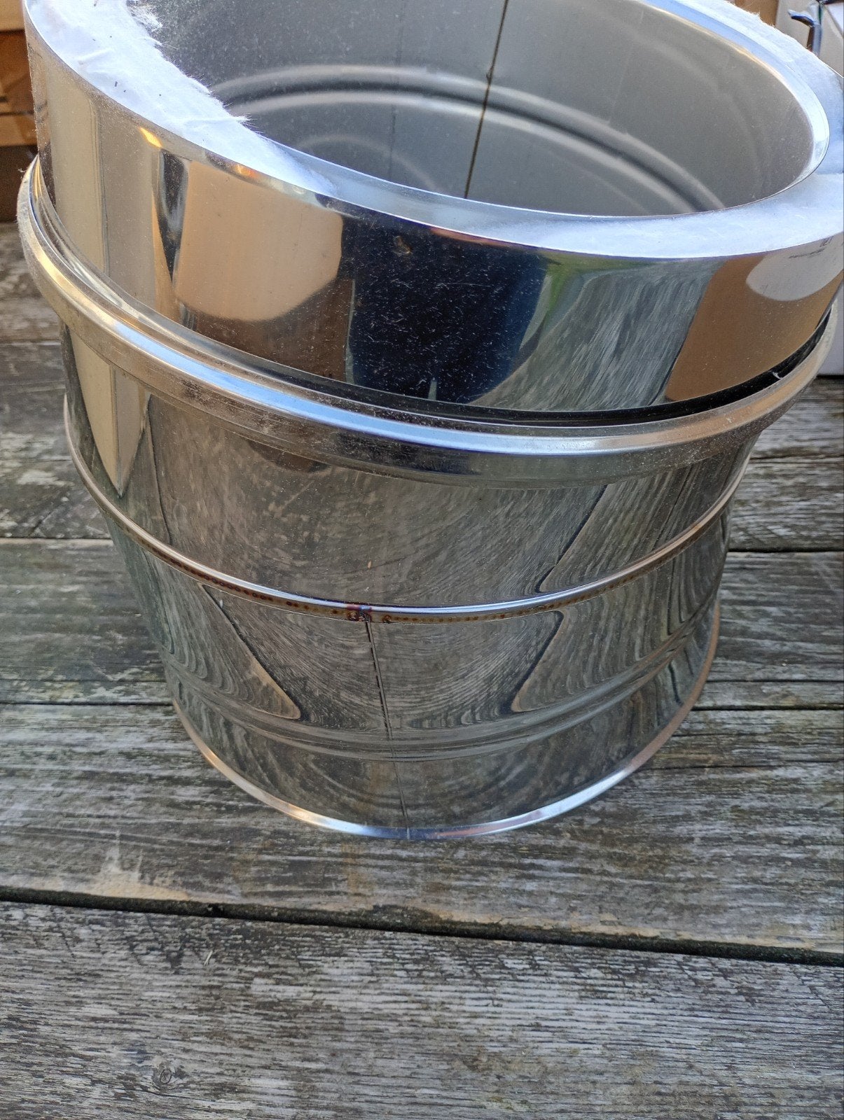 Nieuw Holethem Dubbelwandige RVS Schoorsteenbocht 15° Ø200mm, Ophalen of Verzenden, Nieuw