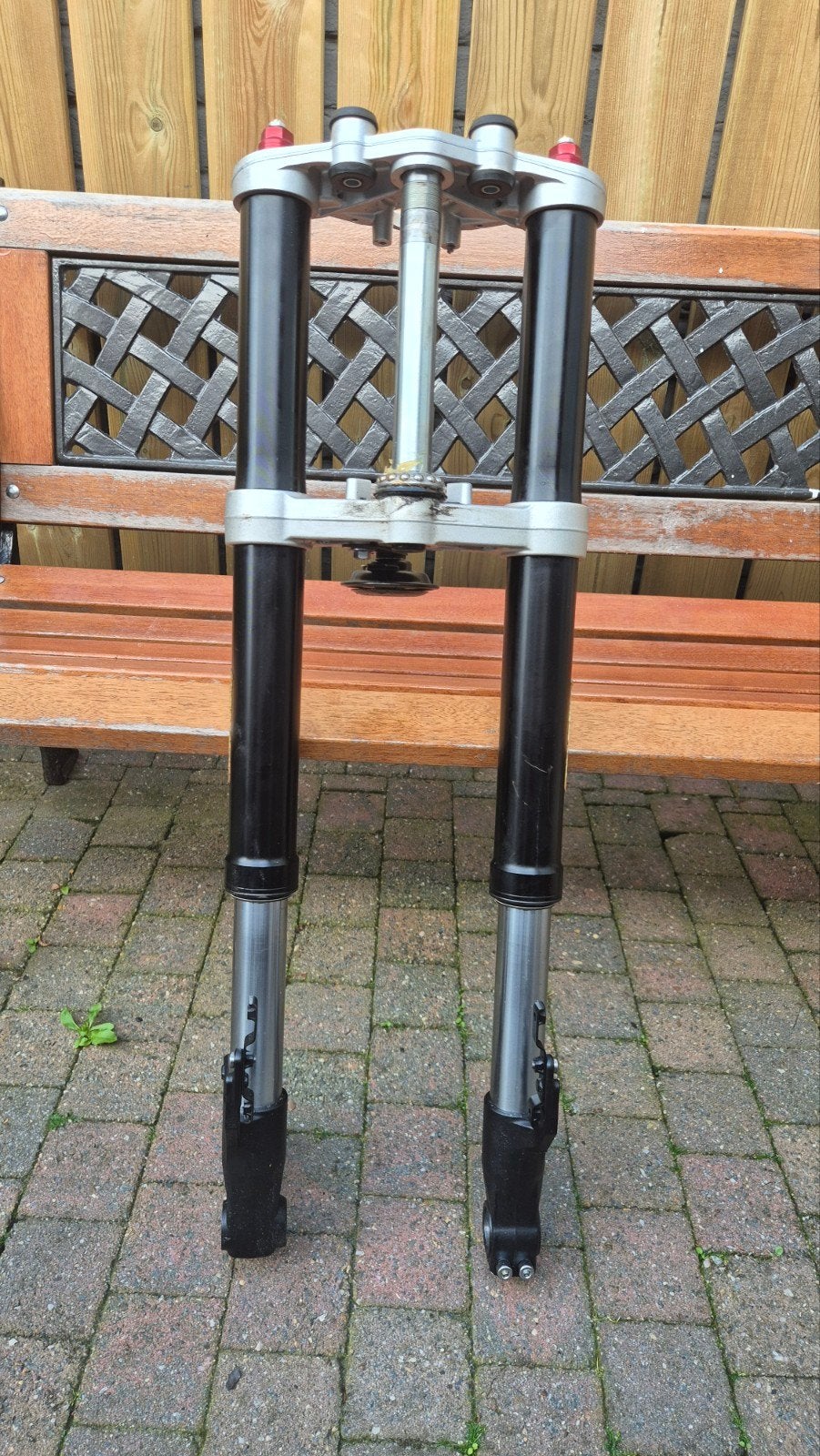 Voorvork Triumph Tiger 1050 sport, Motoren, Ophalen of Verzenden, Gebruikt