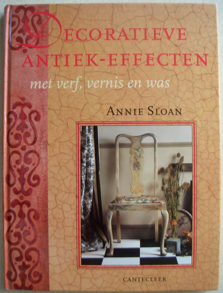 Decoratieve antiek-effecten met verf vernis was Annie Sloan, Ophalen of Verzenden, Zo goed als nieuw, Wit
