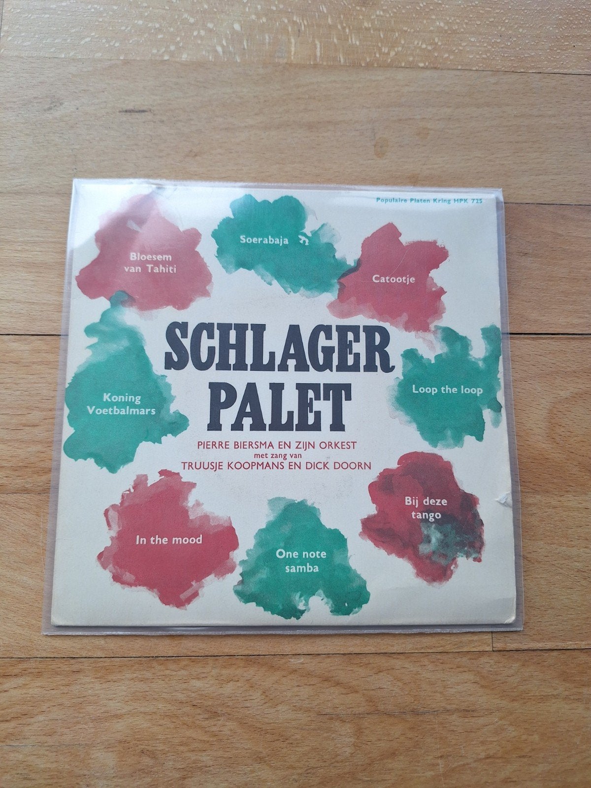 Schlager Palet - Pierre Biersma en zijn Orkest (Vinyl), Ophalen of Verzenden, Gebruikt, Levenslied of Smartlap