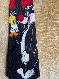 Stropdas, zijde, Mickey Mouse, Ophalen of Verzenden, Overige figuren, Zo goed als nieuw, Kleding of Textiel