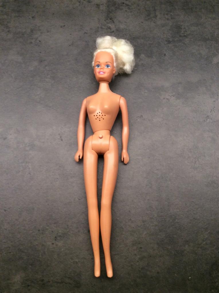 Barbie die kan spreken, Verzamelen, Poppen, Ophalen of Verzenden, Zo goed als nieuw, Pop