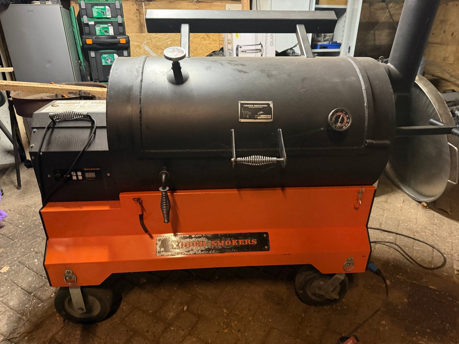 Yoder Smokers YS640 Pellet Smoker - Zo goed als nieuw, Ophalen of Verzenden