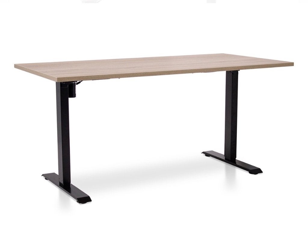 Multi Ratio Electrisch zit sta bureau 180x80, Huis en Inrichting, Bureaus, Ophalen, Zit-sta bureau, Hout, 180 cm