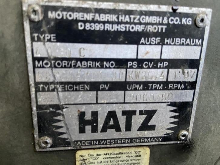 Hatz 4L30C 4 cilinder voor onderdelen, Niet ingevuld, Gebruikt, Benzinemotor, Niet ingevuld