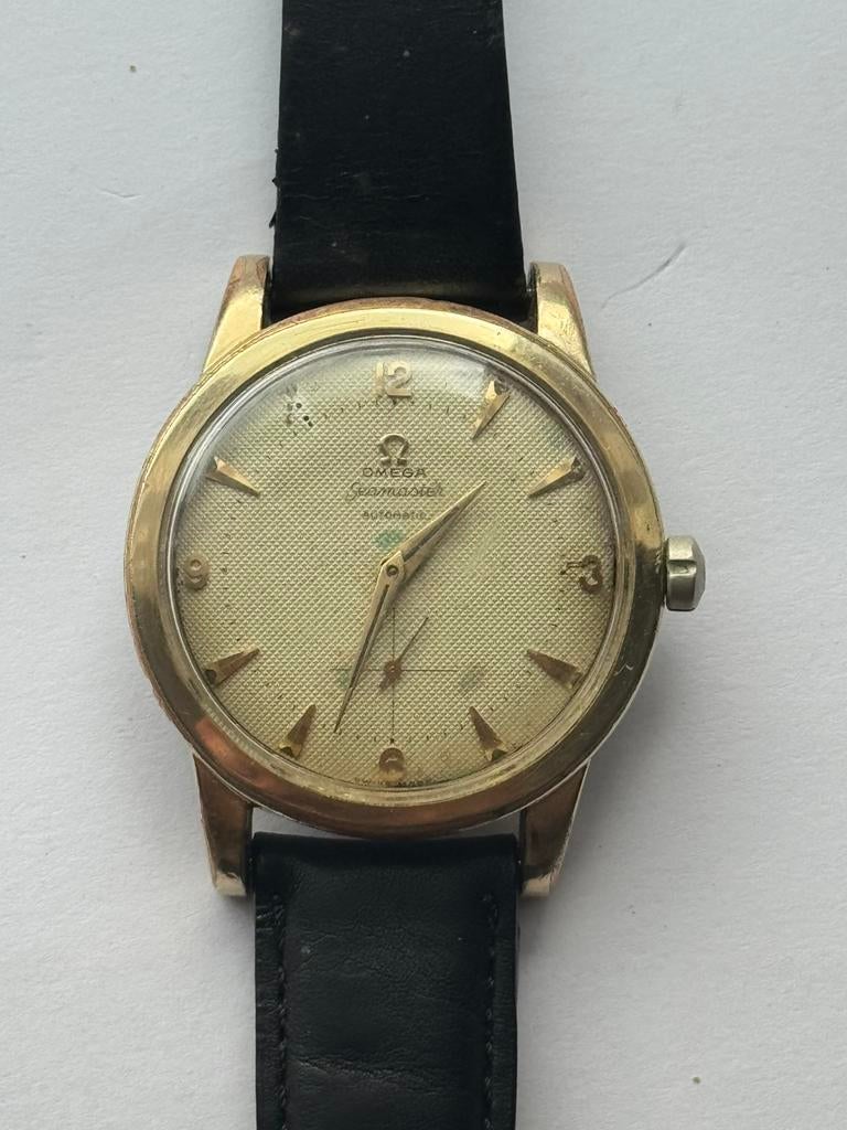 vintage Omega automatisch horloge voor reparatie, Antiek en Kunst, Ophalen of Verzenden