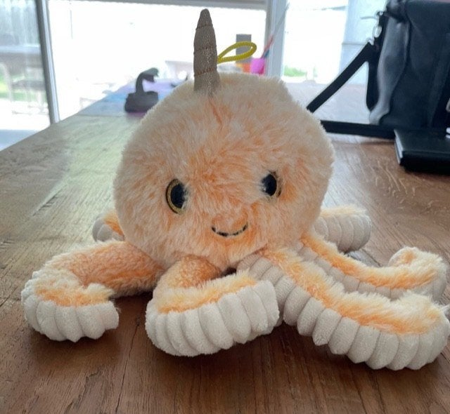 oranje octopus knuffel, Oranje, Overige merken, Overige karakters, Overige typen